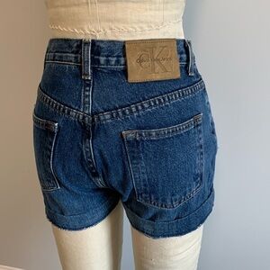 Vintage Calvin Klein Easy Fit Jean Shorts
